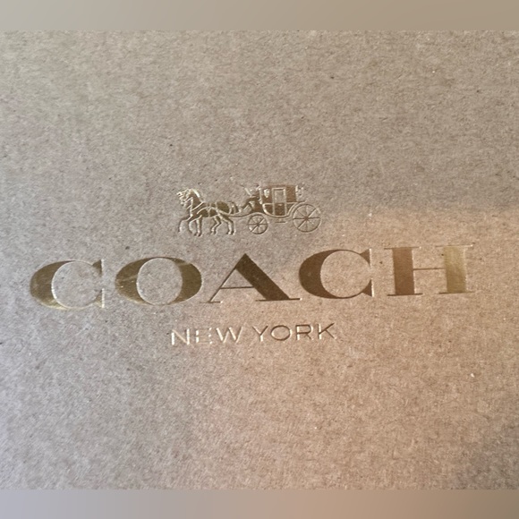 NWT COACH CF467 Boxed Pencil Case ID Lanyard Set in Signature Leather - Picture 8 of 8